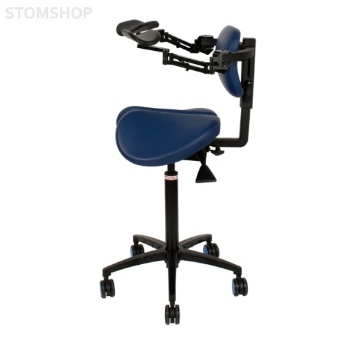 Salli Twin Ergorest with Stretching Support - эргономичный стул-седло для работы с микроскопом | Salli (Финляндия)