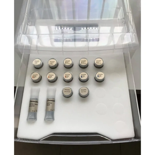 IPS Ivocolor Starter Kit - набор красителей и глазури для керамических материалов | Ivoclar Vivadent (Германия)