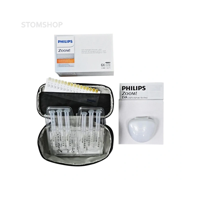 Philips Zoom! Day White 9,5% - набор для дневного домашнего отбеливания зубов (6 шприцев) | Philips (Нидерланды)