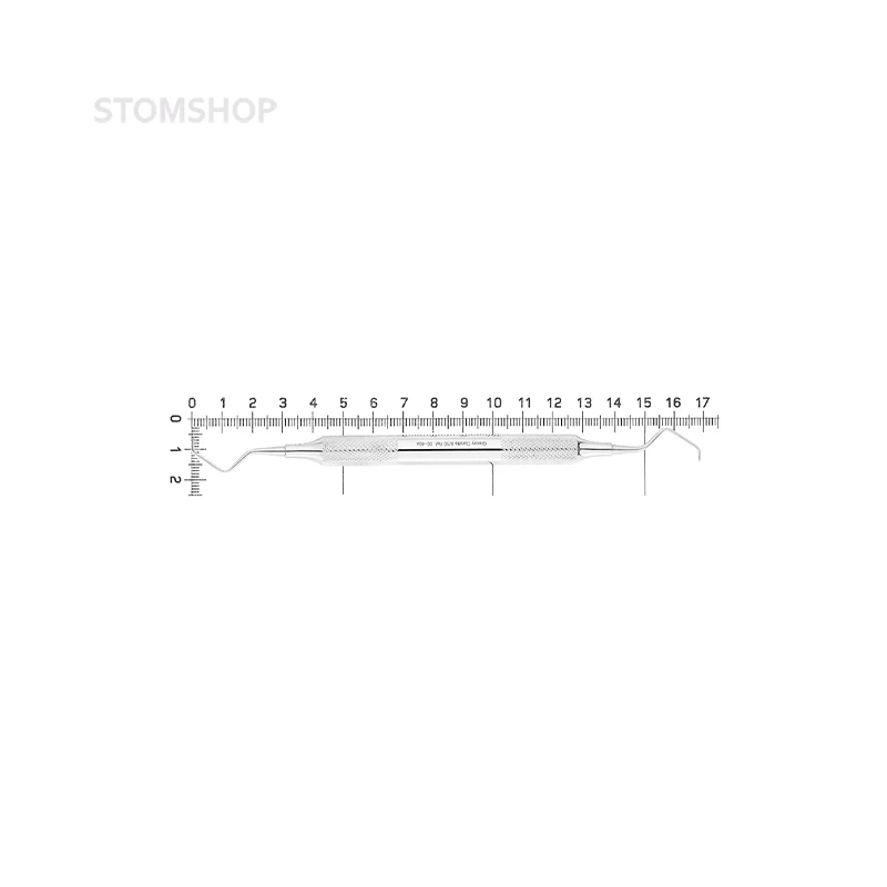 Кюрета пародонтологическая Gracey, форма 9/10, ручка CLASSIC, диаметр 10 мм | HLW Dental Instruments (Германия)