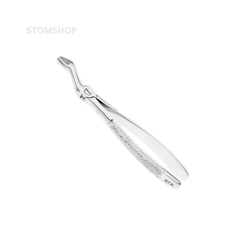 Щипцы №67А для удаления третьих моляров верхней челюсти, форма байонет | Nopa Instruments (Германия)