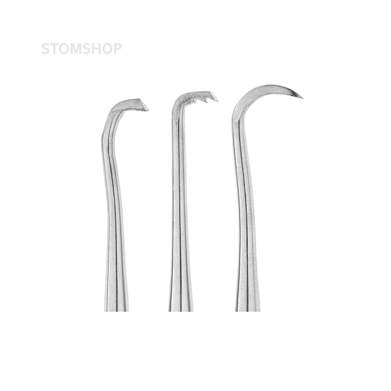 Коронкосниматель ручной nach Morell, односторонний, в комплекте 3 насадки | HLW Dental Instruments (Германия)