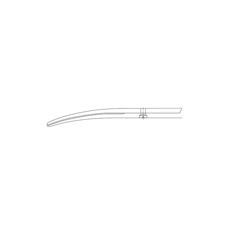 BC259R - ножницы препаровальные по Baby-Metzenbaum, изогнутые, серия Durotip, длина 145 мм | B. Braun (Германия)