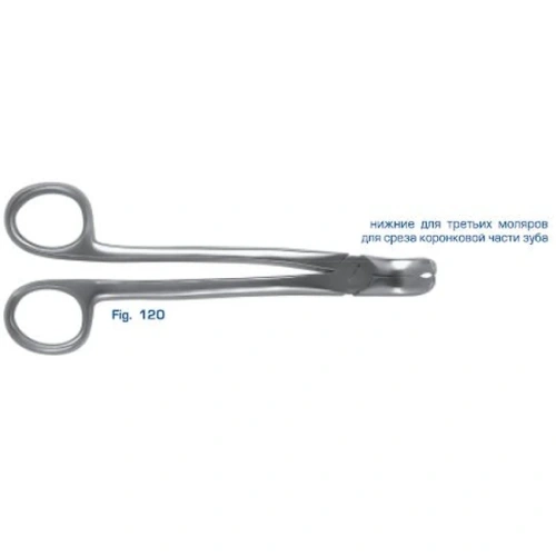 Щипцы для удаления зубов нижние для третьих моляров | HLW Dental Instruments (Германия)