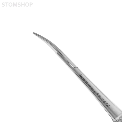 Ножницы хирургические изогнутые Castroviejo-Gomel, 140 мм | HLW Dental Instruments (Германия)