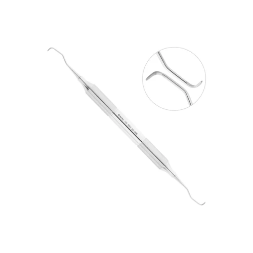 Кюрета пародонтологическая Gracey, форма 1/2, ручка DELUXE, диаметр 10 мм | HLW Dental Instruments (Германия)
