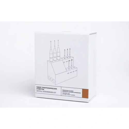Dental Screwdriver Kit - универсальный набор зуботехнических отвёрток