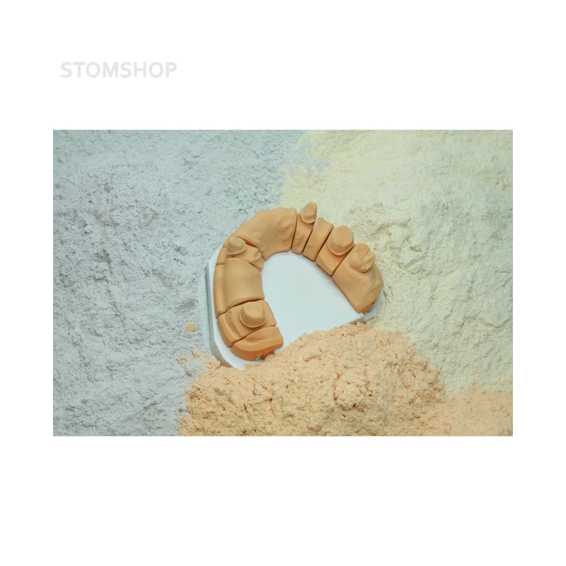 Marmoplast N - гладкий гипс, укрепленный смолой, 5 кг, класс 4 | Siladent (Германия)