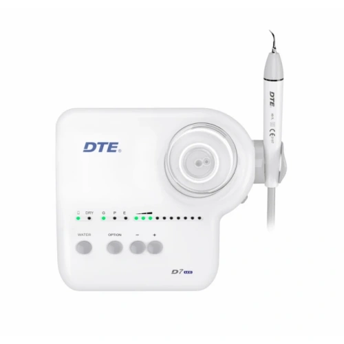 DTE-D7 LED - автономный ультразвуковой скалер с фиброоптикой, 8 насадок в комплекте | DTE (Китай)