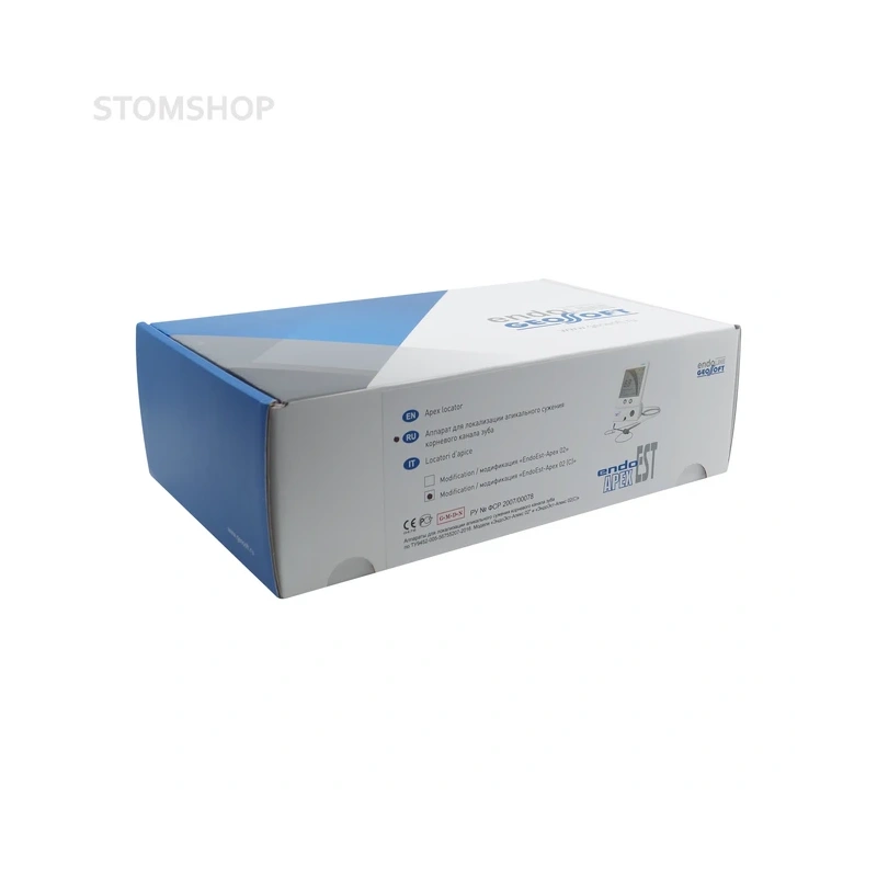 EndoEst Apex-02 C - профессиональный аппарат для определения рабочей длины корневого канала зуба (локализации верхушки корня зуба) | Геософт Дент (Россия)