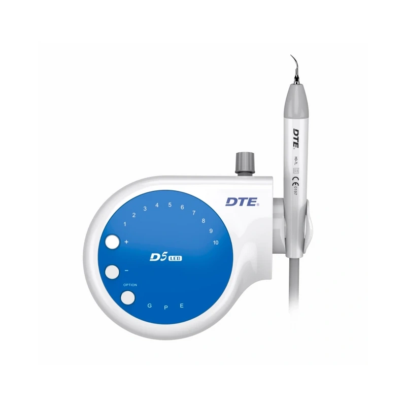 DTE-D5 LED - портативный ультразвуковой скалер с фиброоптикой, 6 насадок в комплекте | DTE (Китай)