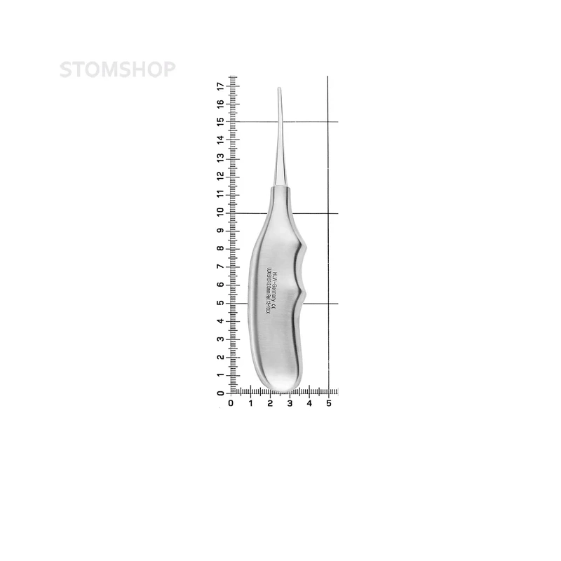 Люксатор изогнутый, 2 мм (13-13LX) | HLW Dental Instruments (Германия)