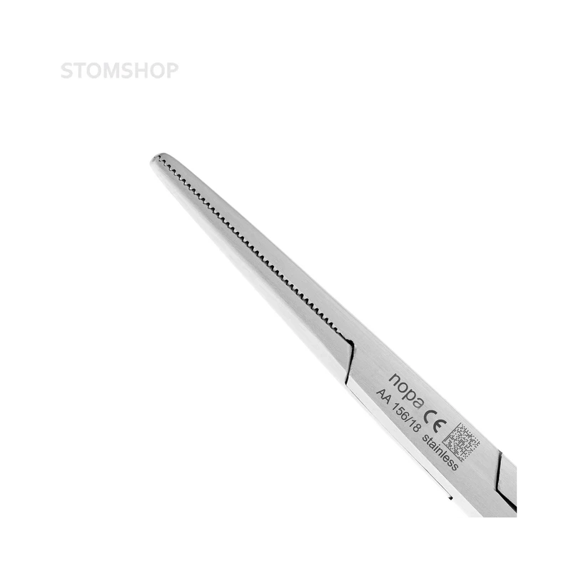HALSTED - зажим хирургический, прямой, 18,5 см | Nopa Instruments (Германия)