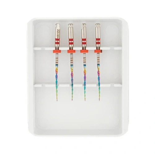 RCS Rainbow ONE - машинные файлы, размер 25/06, длина 25 мм, 4 шт. | Ramo Medical (Китай)