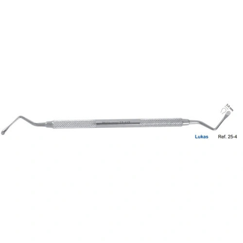 Ложка кюретажная Lukas, 3,0 мм (25-4) | HLW Dental Instruments (Германия)