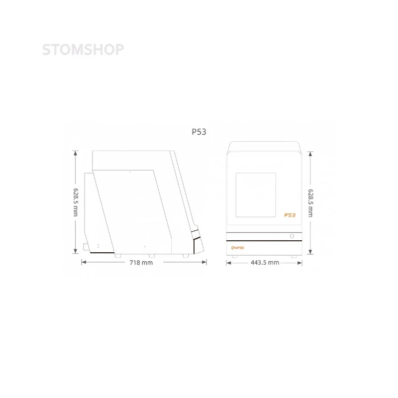 UP3D P53 BLACK - 5-осевой стоматологический фрезерный станок | UP3D (Китай)