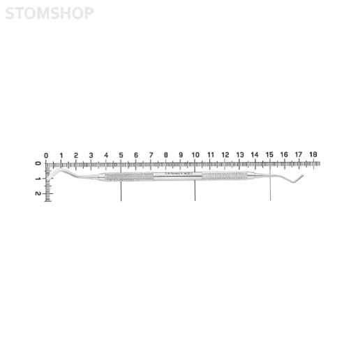 Гладилка комбинированная со штопфером, 2,5-1,5 мм | HLW Dental Instruments (Германия)