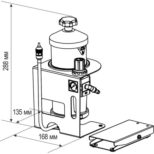 АМС 1.3 С - автономный модуль для струйной обработки изделий, для абразива 25-125 мкм | Аверон (Россия)