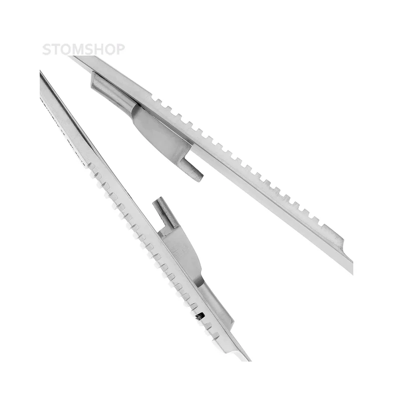 Иглодержатель хирургический Castroviejo, длина 140 мм | HLW Dental Instruments (Германия)