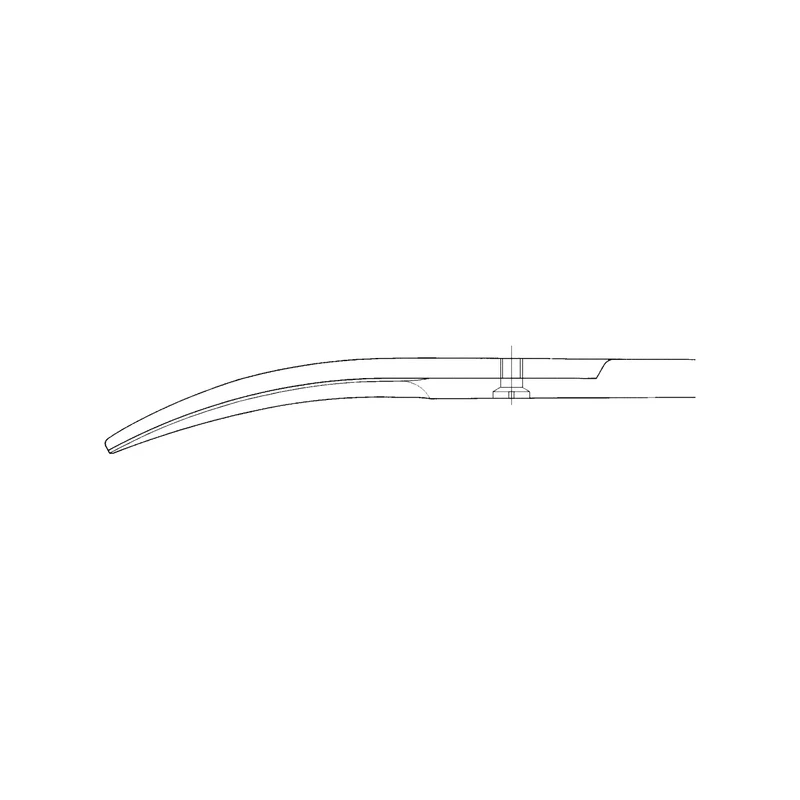BC474R - ножницы хирургические по Deaver, изогнутые, остро/тупоконечные, длина 145 мм | B. Braun (Германия)