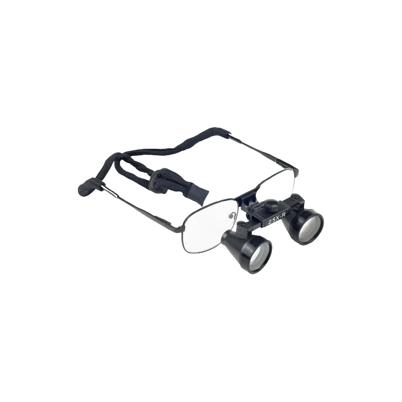 iZoom Flip-up Loupes Metal Frame - стоматологические бинокулярные лупы системы Flip-up на металлической оправе, увеличение 2.5х | DentLight (США)