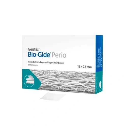 BIO-GIDE Perio - резорбируемая двухслойная барьерная мембрана, 16х22 мм | Geistlich Pharma (Швейцария)