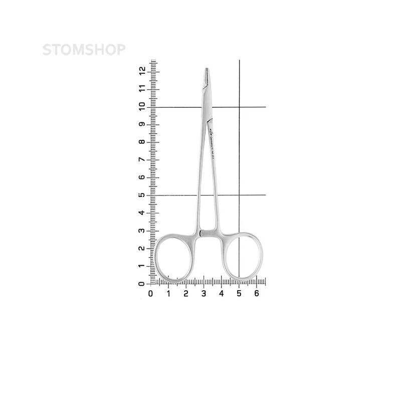 Иглодержатель хирургический Derf, длина 125 мм | HLW Dental Instruments (Германия)