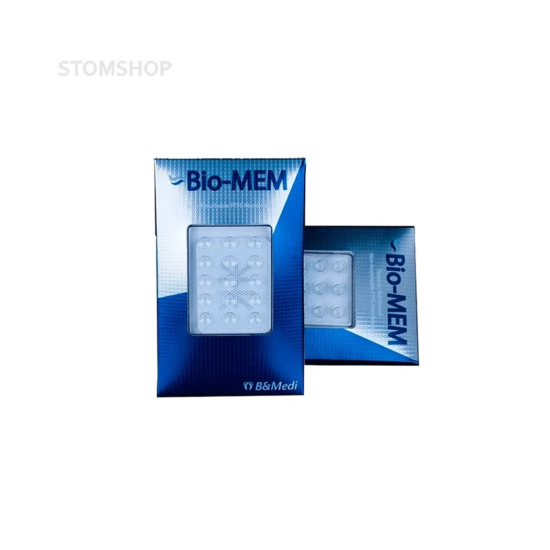 Bio-MEM 25x30 - нерезорбируемая мембрана из PTFE, усиленная титановым каркасом, 25х30 мм | B&Medi (Южная Корея)