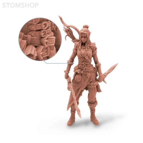 Phrozen Aqua 8K Red-Clay - фотополимерная смола для печати 3D-моделей с высокой детализацией, красная глина, 1 кг | Phrozen (Тайвань)