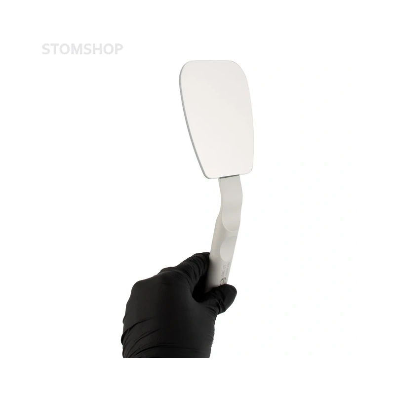 Photography Mirrors Rhodium FS - родиевое зеркало для дентальной фотографии с ручкой, окклюзионное, размер 66x95 мм | Hahnenkratt (Германия)