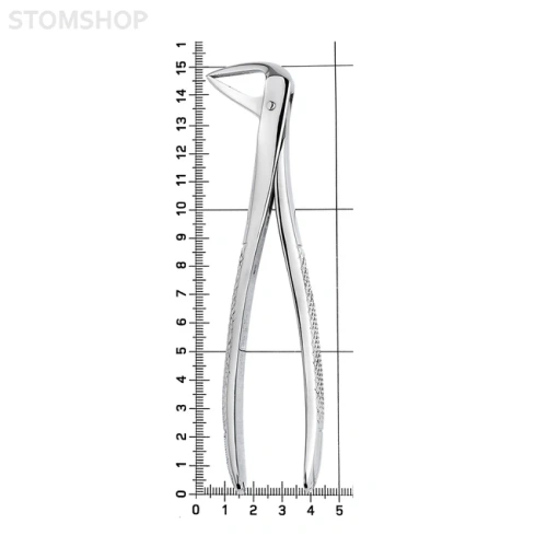 Щипцы для удаления зубов нижние, корневые (11-74N) | HLW Dental Instruments (Германия)