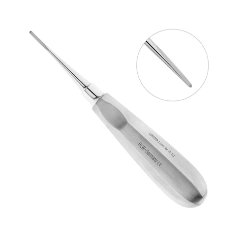 Люксатор прямой, 2 мм (13-1LX) | HLW Dental Instruments (Германия)