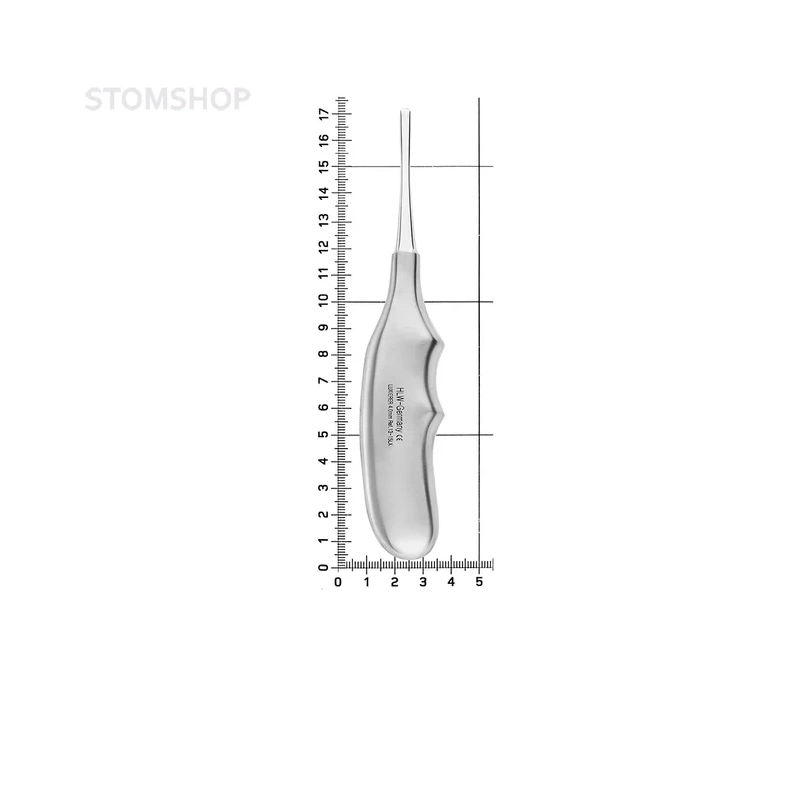 Люксатор изогнутый, 4 мм (13-15LX) | HLW Dental Instruments (Германия)