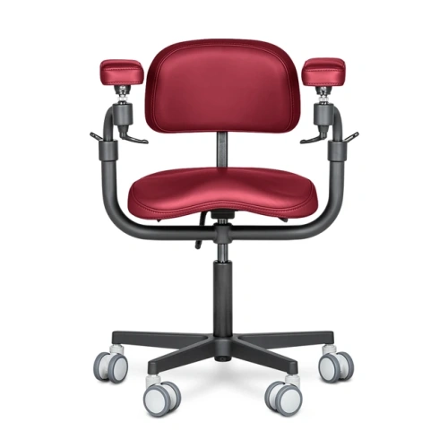 Mercury ELITE COMFORT BLACK - эргономичный стул для работы с микроскопом | Mercury (Россия)