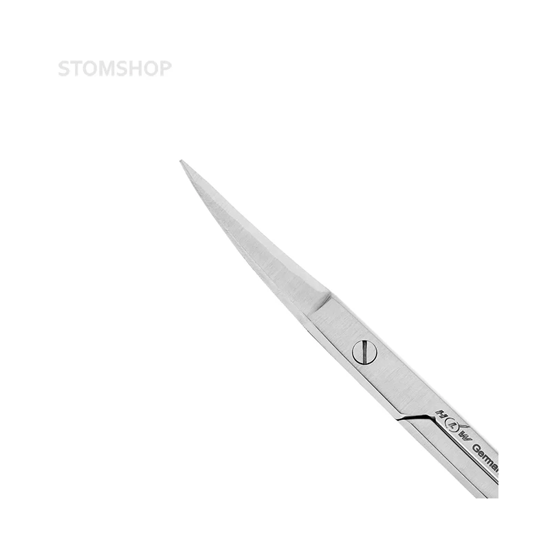 Ножницы хирургические изогнутые Iris-Schere TC, 115 мм | HLW Dental Instruments (Германия)