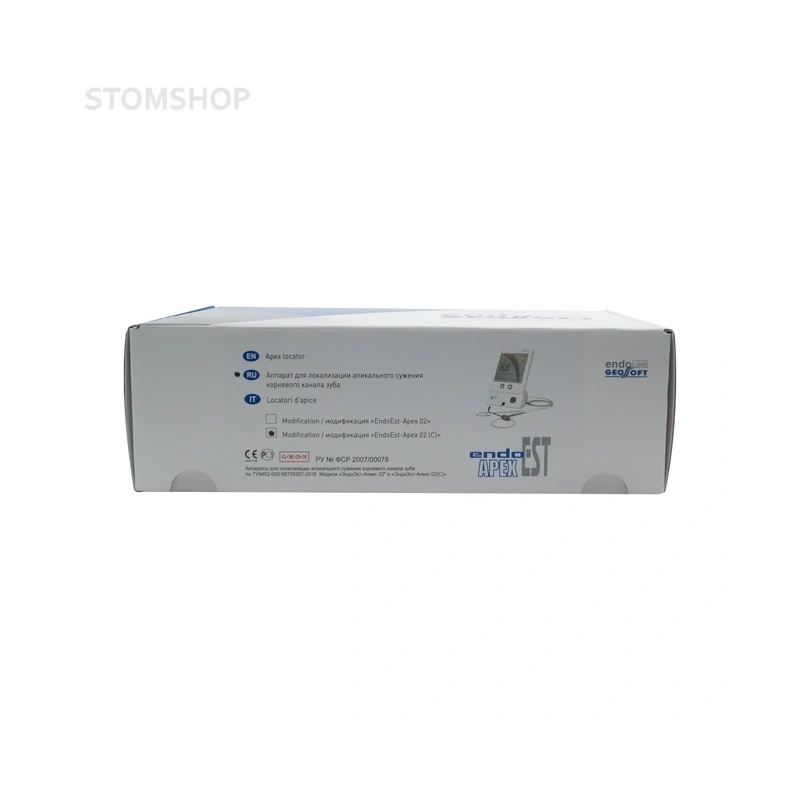EndoEst Apex-02 C - профессиональный аппарат для определения рабочей длины корневого канала зуба (локализации верхушки корня зуба) | Геософт Дент (Россия)