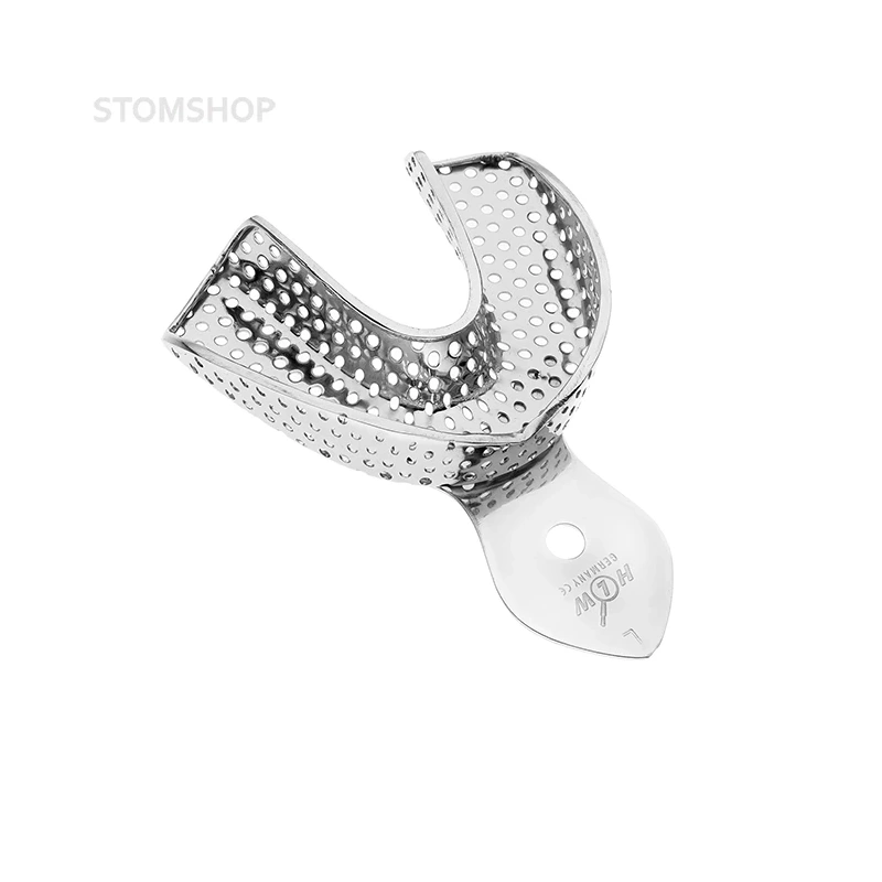 Ложка слепочная нижняя с перфорацией, L | HLW Dental Instruments (Германия)