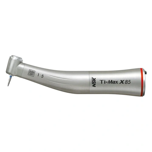 Ti-Max X85 - повышающий угловой наконечник с миниатюрной головкой, без оптики, 1:5 | NSK Nakanishi (Япония)