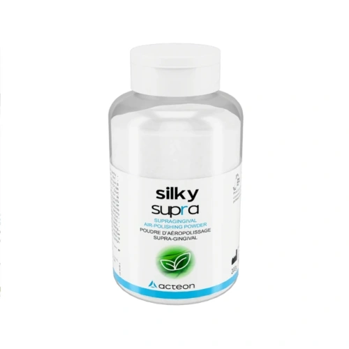 SILKY SUPRA - порошок для наддесневой обработки со вкусом мяты, размер частиц 40 мкм | Satelec Acteon Group (Франция)