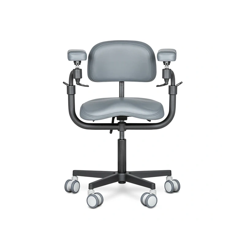 Mercury ELITE COMFORT BLACK - эргономичный стул для работы с микроскопом | Mercury (Россия)