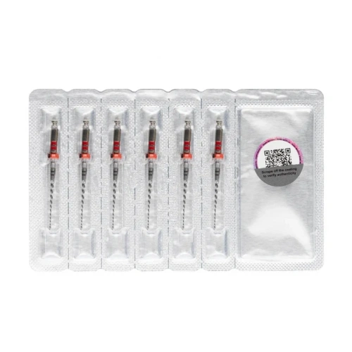 RCS Silver Rotary - машинные файлы, размер 25/06, 25 мм, 6 шт. | Ramo Medical (Китай)