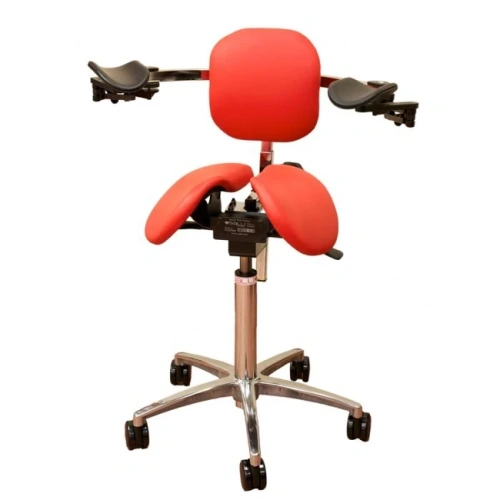 Salli Twin Ergorest with Stretching Support - эргономичный стул-седло для работы с микроскопом | Salli (Финляндия)
