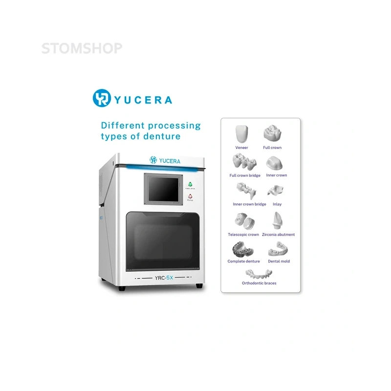 YRC-5X - 5-осевой стоматологический фрезерный станок, для сухой обработки | Yucera (Китай)