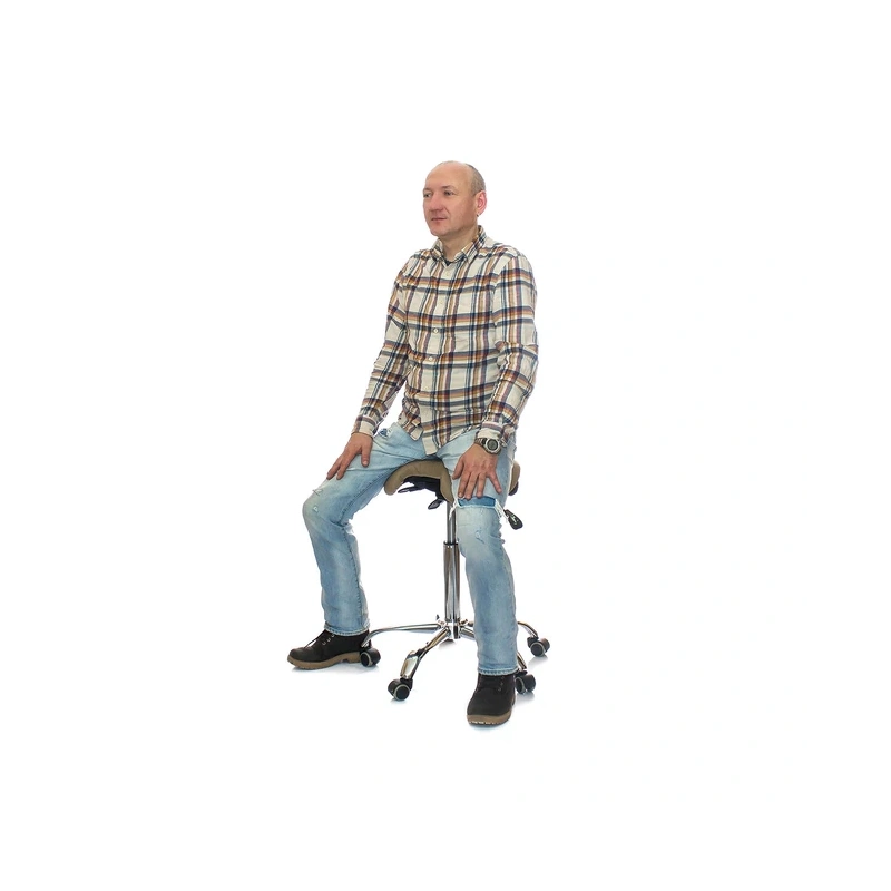 SmartStool SM03B - эргономичный стул-седло со спинкой | Smartstool (Россия)