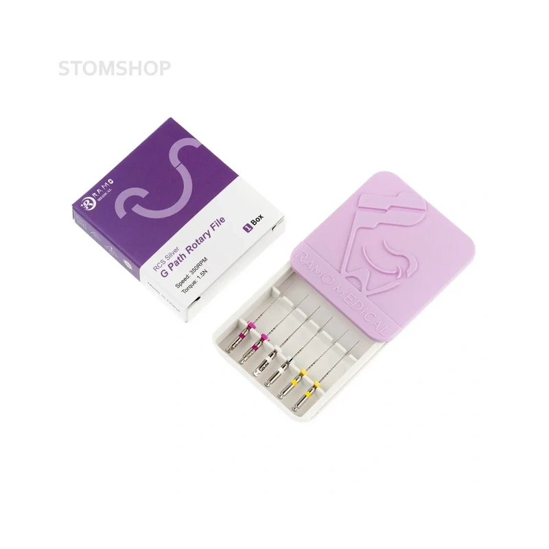 RCS Silver G Path - машинные файлы, размеры 13/02, 16/02, 19/02, длина 25 мм, 6 шт. | Ramo Medical (Китай)
