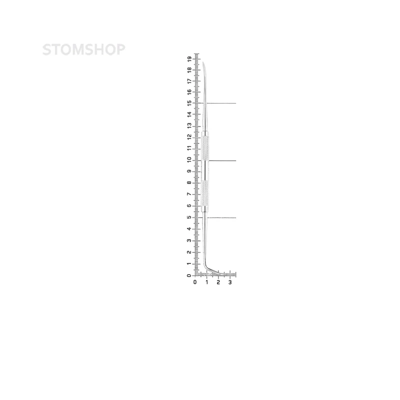 Распатор Freer, 18,5 см, 6,5-6,0 мм | HLW Dental Instruments (Германия)