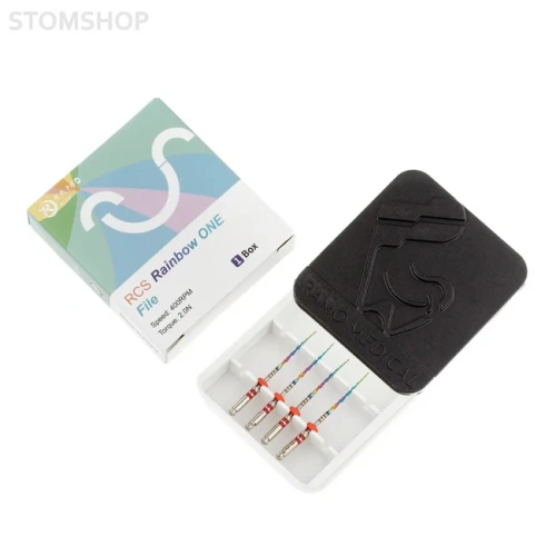 RCS Rainbow ONE - машинные файлы, размер 25/06, длина 25 мм, 4 шт. | Ramo Medical (Китай)