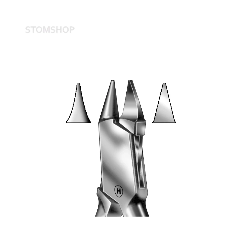 HSL 401-13 - щипцы ортодонтические Angle(Bird Beak) 139 для изгибания проволок, 130 мм | Karl Hammacher GmbH (Германия)