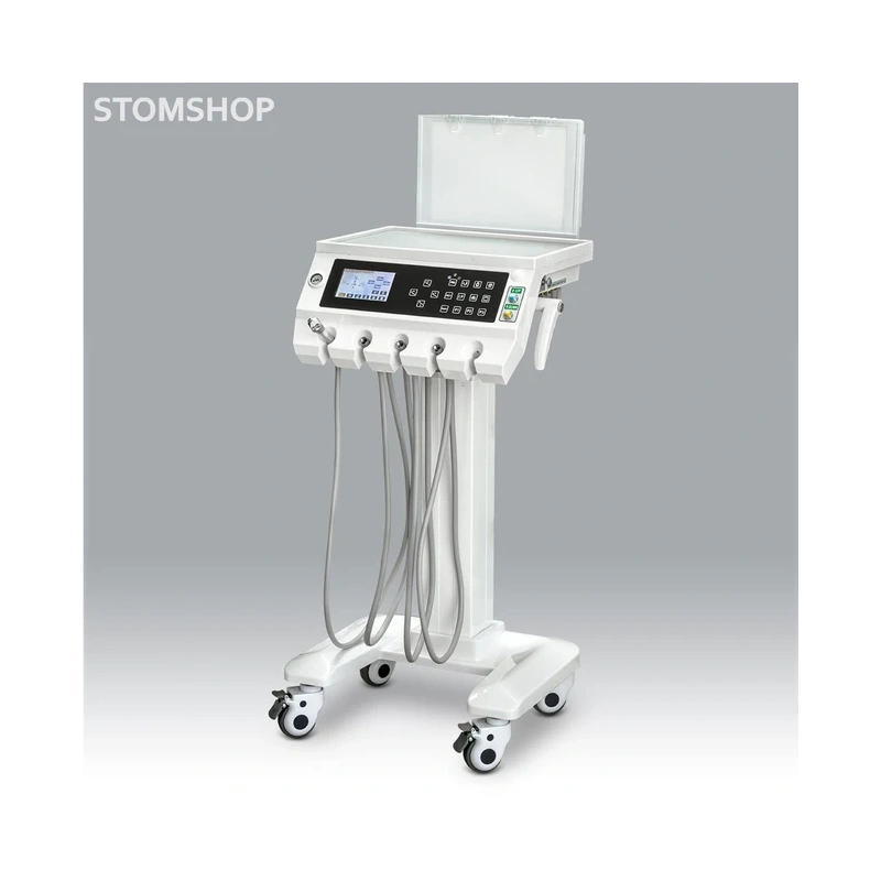 AY-A 4800 Cart - стоматологическая установка с подкатным модулем врача и сенсорным управлением, нижняя подача инструментов | Anya (Китай)