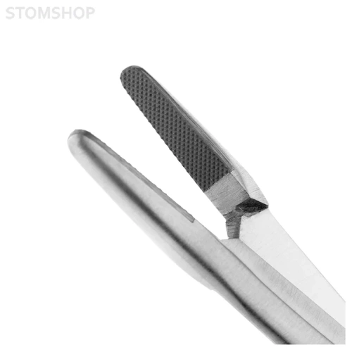 Иглодержатель хирургический прямой Olsen-Hegar TC, длина 150 мм | HLW Dental Instruments (Германия)